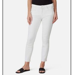 Mother Fairest Of Them All The Looker Crop
White Denim Jeans size 31